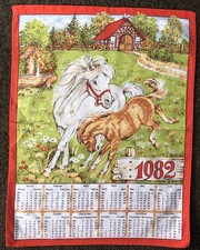 Kalender geschirrtuch 1982 gebraucht kaufen  Schweinfurt