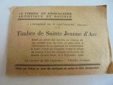 Carnet timbres 1931 d'occasion  Ancerville