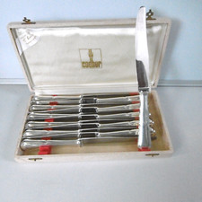 Silver metal knives d'occasion  Expédié en Belgium
