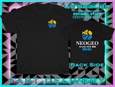 Nova Camiseta Masculina Neo Geo Arcade Stick Logotipo SNK Camiseta Americana comprar usado  Enviando para Brazil