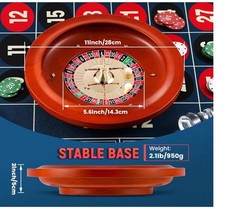 Roulette wheel set for sale  North Port