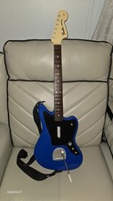 Guitarra Rock Band 4 Wireless Fender Jaguar 051-064 (PS4 PS5) com alça testada funciona comprar usado  Enviando para Brazil