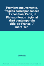 Premiers mouvements fragiles d'occasion  France