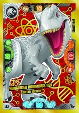 LEGO Jurassic World Serie 2  LE02 Indominus Rex Hungriger Limitierte Karte comprar usado  Enviando para Brazil