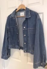 Mango denim jacket for sale  WIRRAL