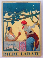 Ancien carton publicitaire d'occasion  Forcalquier