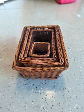 Wicker storage baskets for sale  The Villages
