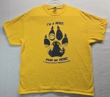 Camiseta Naish Wolf Boy Scout adolescente tamanho XL amarela/preta comprar usado  Enviando para Brazil
