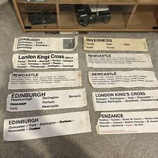 Railway carriage labels for sale  NEWTON AYCLIFFE