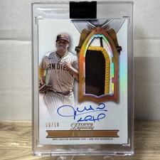 2024 Topps Dynasty Patch Auto T-Mobile Home Run Derby Juan Soto 10/10 comprar usado  Enviando para Brazil