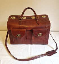 Vintage leder aktentasche gebraucht kaufen  Poing