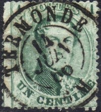 1863 1865 13b usato  Firenze