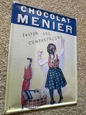 Plaque chocolat menier d'occasion  Moyenmoutier