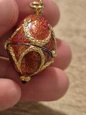 Faberge inspired hinged for sale  GRAVESEND