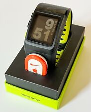 Nike+ relógio esportivo antracite/volt amarelo TomTom GPS corrida alimentada comprar usado  Enviando para Brazil