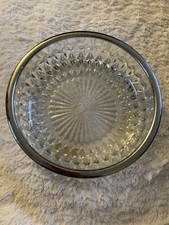 Vintage glass silver for sale  NEWARK