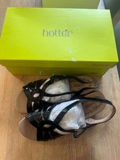 Hotter leather sandals for sale  SOLIHULL
