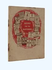 COCKTAILS: Recipes for the Bartender c1950 pocket paperback, 21 Brands, New York na sprzedaż  Wysyłka do Poland