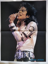 Michael Jackson Anna Book Poster Sweden 1980s comprar usado  Enviando para Brazil