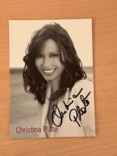 Christina plate autogrammkarte gebraucht kaufen  Perkam