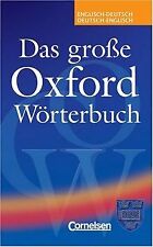 Große xford wörterbuch gebraucht kaufen  Berlin