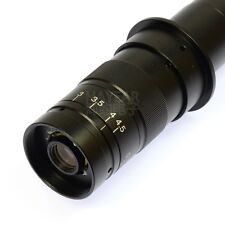 Lente de câmera digital CCD microscópio industrial 180x montagem em C lente de zoom objetiva comprar usado  Enviando para Brazil