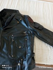 Blouson cuir vintage d'occasion  Saint-Malo