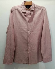 Chemise rose coton d'occasion  Bourg-de-Thizy