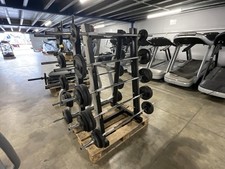 Technogym adjustable barbell for sale  BEDFORD