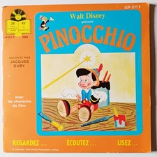 Disney pinocchio vinyl d'occasion  Piennes