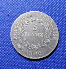 Moeda de prata AN 12 França 5 francos Limoges em perfeito estado I Bonaparte Premier Consul  comprar usado  Enviando para Brazil