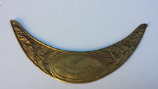 Ancienne plaque laiton d'occasion  Saint-Just-Saint-Rambert