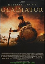 Gladiator movie poster for sale  USA