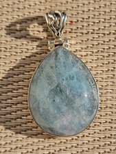 Aquamarin anhänger silberanh� gebraucht kaufen  Rechtmehring