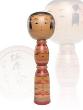 10" 1974 Vintage Kokeshi – Boneca japonesa de madeira assinada com detalhes pintados à mão comprar usado  Enviando para Brazil