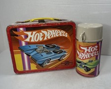 Lancheira térmica Hot Wheels vintage 1969 metal Mattel King-Seeley comprar usado  Enviando para Brazil