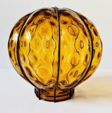Vintage amber blown for sale  WOKING