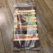 Renew A Chair Kwik Kit Cadeira Dobrável Reparo MCM Marrom/Branco/Laranja Novo em folha comprar usado  Enviando para Brazil