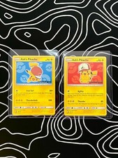 Pokemon Ash's Pikachu SM114 & SM109 HOLO (ENGLISH) NM na sprzedaż  PL