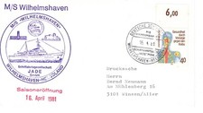 Schiffspost wilhelmshaven schi gebraucht kaufen  Deutschland