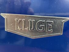 Kluge series letterpress for sale  Vacaville