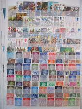 Lot 130 timbres d'occasion  Châteauneuf-sur-Loire