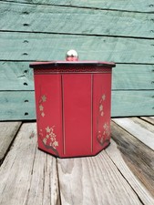 Vintage octagonal biscuit for sale  WILLENHALL