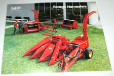 Folheto de vendas Massey Ferguson MF 200 260 colheitadeira forrageira literatura anúncio 1977 comprar usado  Enviando para Brazil