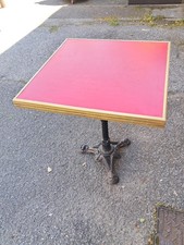 Table bistrot rouge d'occasion  Eygalières