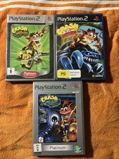 Lote X 3 videogame Crash Bandicoot PS2 Twinsanity Titans Wrath Of Cortex comprar usado  Enviando para Brazil