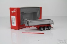 Herpa semi-reboque basculante redondo Carnehl 3 eixos prata/vermelho nº 076241-002 /HN192 comprar usado  Enviando para Brazil