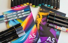 Alcohol marker bundle. for sale  LYME REGIS