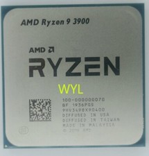 AMD Ryzen 9 3900 AM4 CPU Processor R9-3900 3.1GHz 12Core 24Thr 64MB 65W Desktop comprar usado  Enviando para Brazil