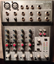 MAL USADO.BOAS CONDIÇÕES.Console de mixagem Behringer Xenyx 802, 8 canais - Preto comprar usado  Enviando para Brazil